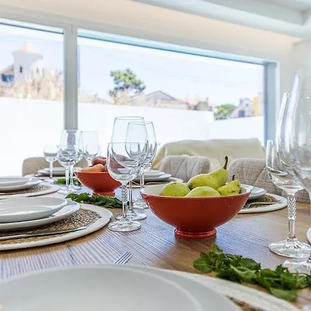 Feriehus 5br With Pool | Fonte Da Telha Charneca (Setubal)